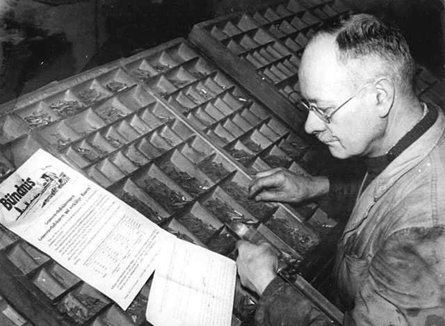 The history of line spacing